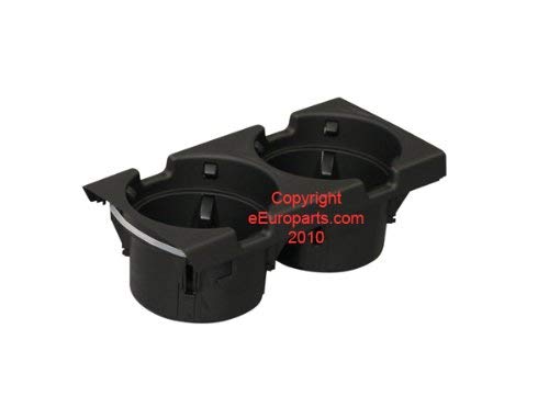 BMW e46 dual Cup Holder Center Console (Black) OEM cupholder 3-series