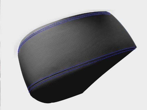 RedlineGoods leather/Alcantara armrest cover tailor-made for Nissan Altima 2007-12