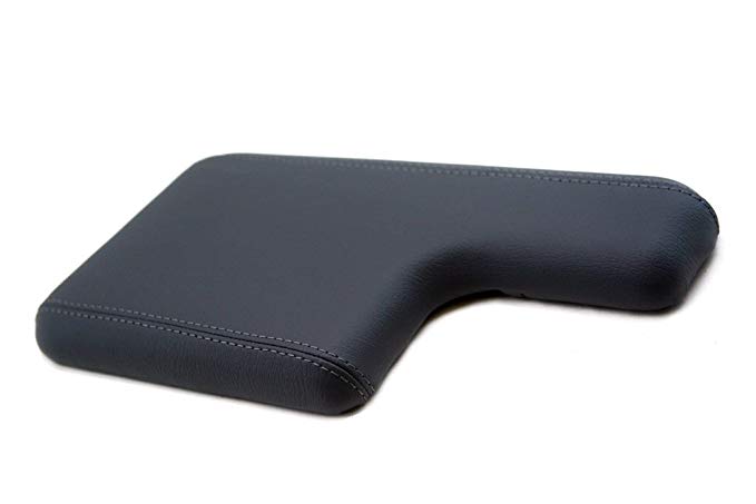 Ford Ranger center console armrest synthetic leather cover dark gray, cupholder For 00-06