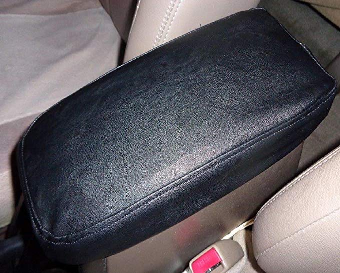Car Console Covers Plus Fits Mazda CX5 SUV 2017-2018 Faux Leather Center Armrest Cover for Center Console Lid Made in USA