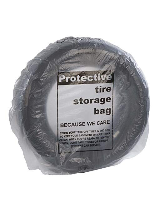 Automotive Interior Protection 41-110 Tire-Mate Roll of 100 SUV Sized Heavy Duty Tire Storage Bag