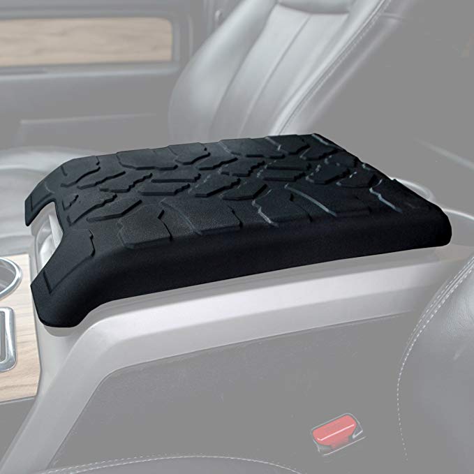 2009-2014 Ford F150 Tire Tread ArmPad - Center Console Cover - Armrest Cushion