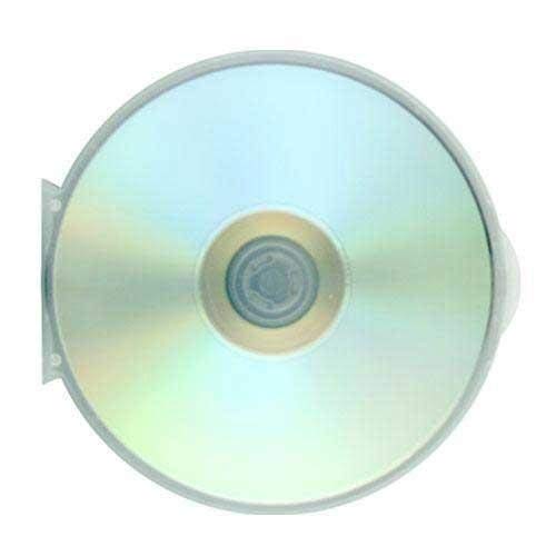 5mm Clear Clam Shell CD/DVD Cases 400 Pack