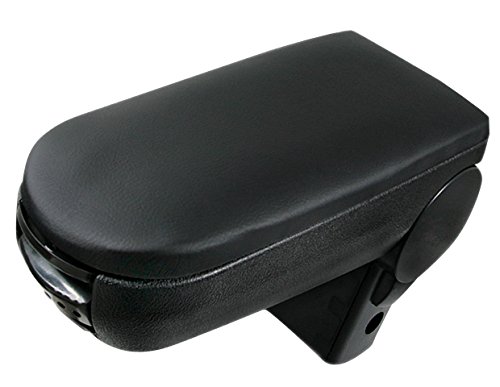 Black Console Leather Armrest Box For 99-04 VW Golf/Jetta / Bora MK4 GTI R32 1999 2000 2001 2002 2003 2004