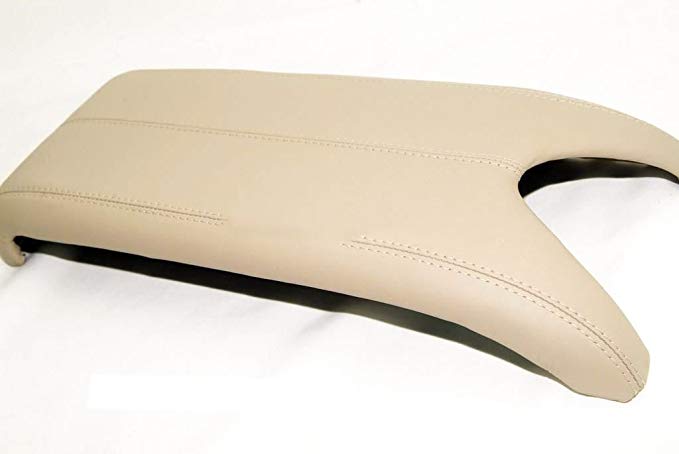 Beige Black Grey Center Console Lid Armrest Cover case Real Leather For 2007 2008 2009 2010 2011 2012 Acura RDX hand rest holder (beige)